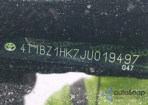 2018 Toyota Camry Xse V6 z USA, uszkodzony, nr VIN 4T1BZ1HK7JU019497